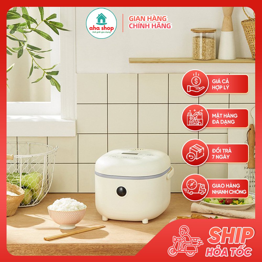 Nồi Cơm Điện Thông Minh Với 8 Chế Độ Nấu, Lõi Nồi 5 Lớp Chống Dính Giữ Nhiệt