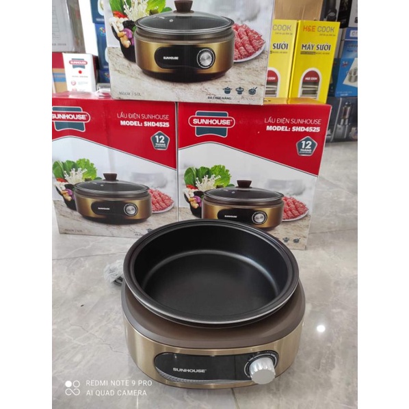 .Nồi lẩu điện sunhouse shd4525 chính hãng