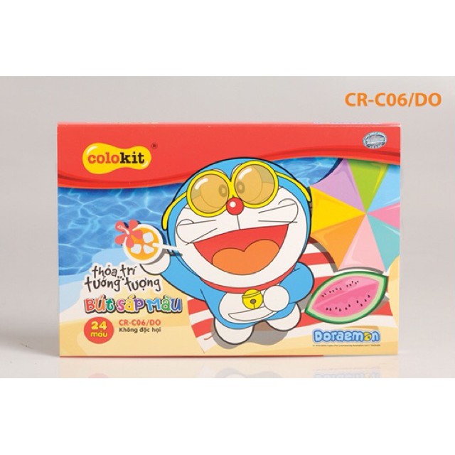 sáp 24 mầu thơm 24k