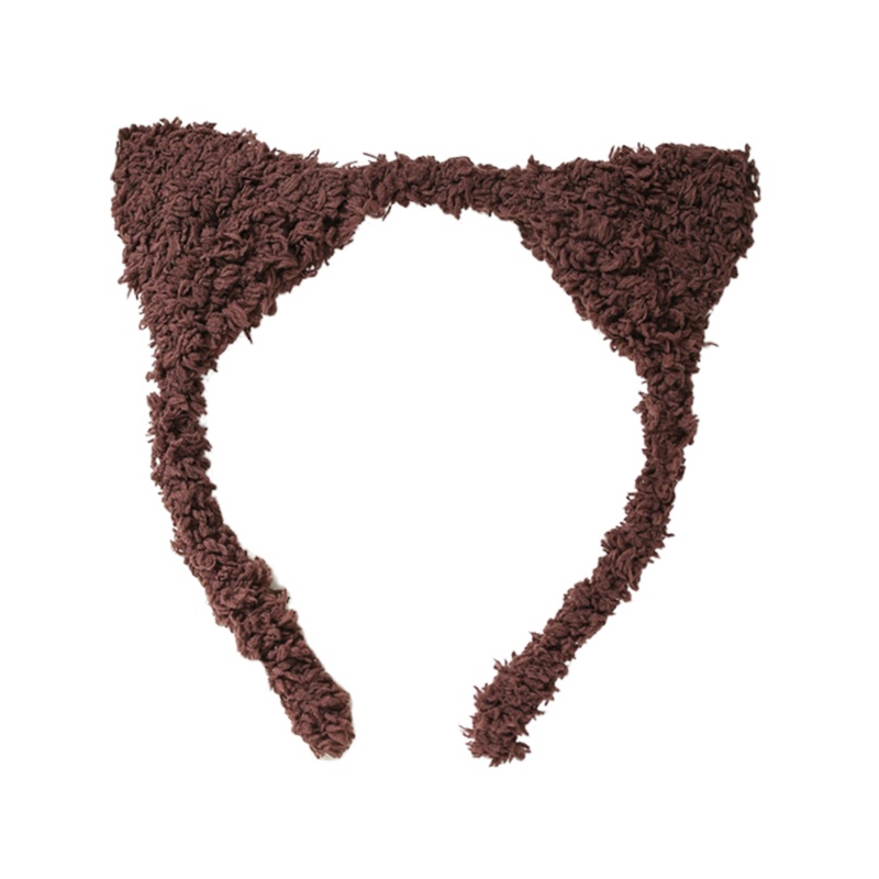 Flgo Băng Đô Cài Tóc Trang Điểm Hình Tai Mèo Siêu Bền Cho Nữ