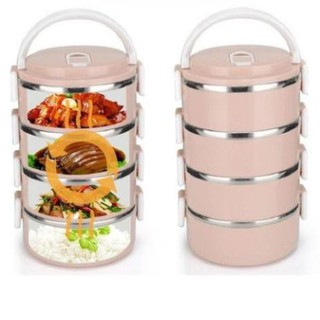 Cặp lồng cơm - Cà mên 4 tầng lúa mạch(4 TẦNG - LÚA MẠCH)