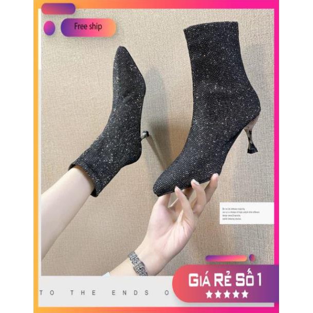 Bốt gót nhọn, mũi nhọn cao 6p | BigBuy360 - bigbuy360.vn