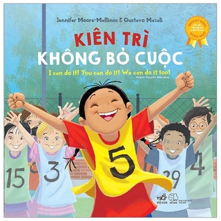 Sách - kiên trì không bỏ cuộc - bộ song ngữ