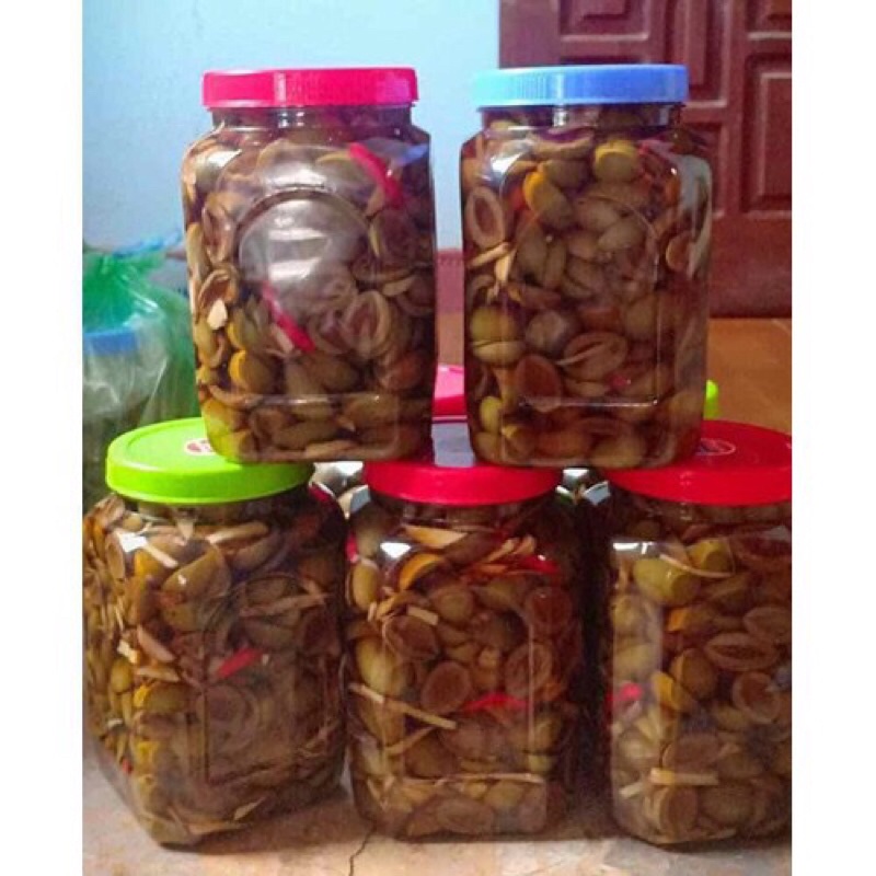 Trám ngâm mắm ớt hộp 1,4kg