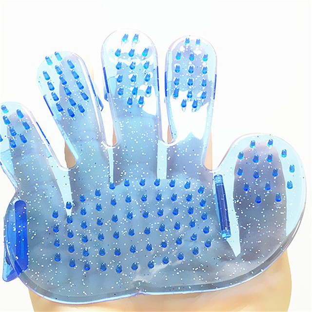 Găng Tay Dùng Tắm/ Chải Lông Mát Xa Cho Thú Cưng