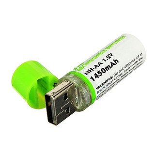 Pin Sạc cổng USB AA 1.2V - 1450mAh AA