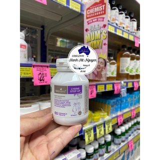 Tăng chiều cao Bio Island Lysine Step up ( LYSINE VIÊN) cho trẻ 6-24 tuổi 60 Viên
