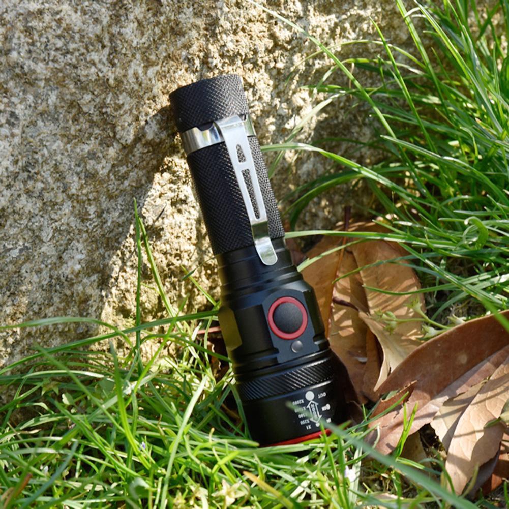 Đèn pin LED T6 5000lm sạc USB 18650 chất lượng tốt