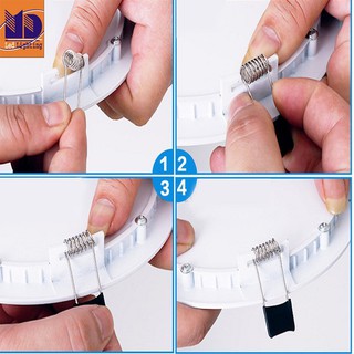 Đèn led âm trần tròn siêu mỏng (3W-Φ70) - MD01