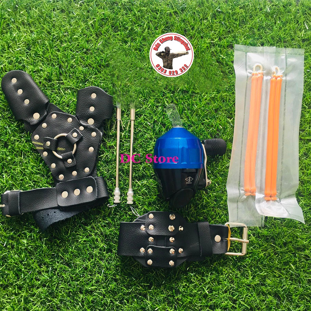 Combo ná thun bắt cá bằng thun dẹt không có ná