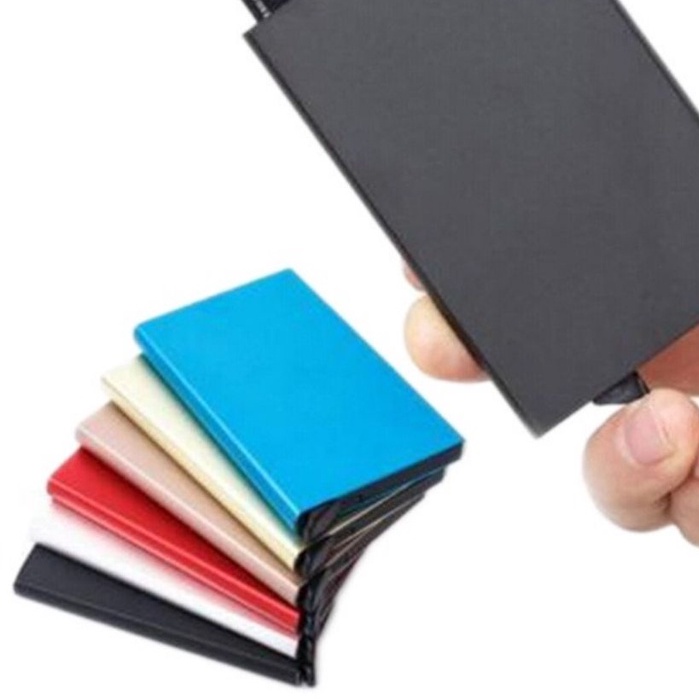Ví Đựng Bảo Quản Thẻ ATM Thẻ Tín Dụng Card Visit Model M79 Chất Liệu Hợp Kim - #vinam