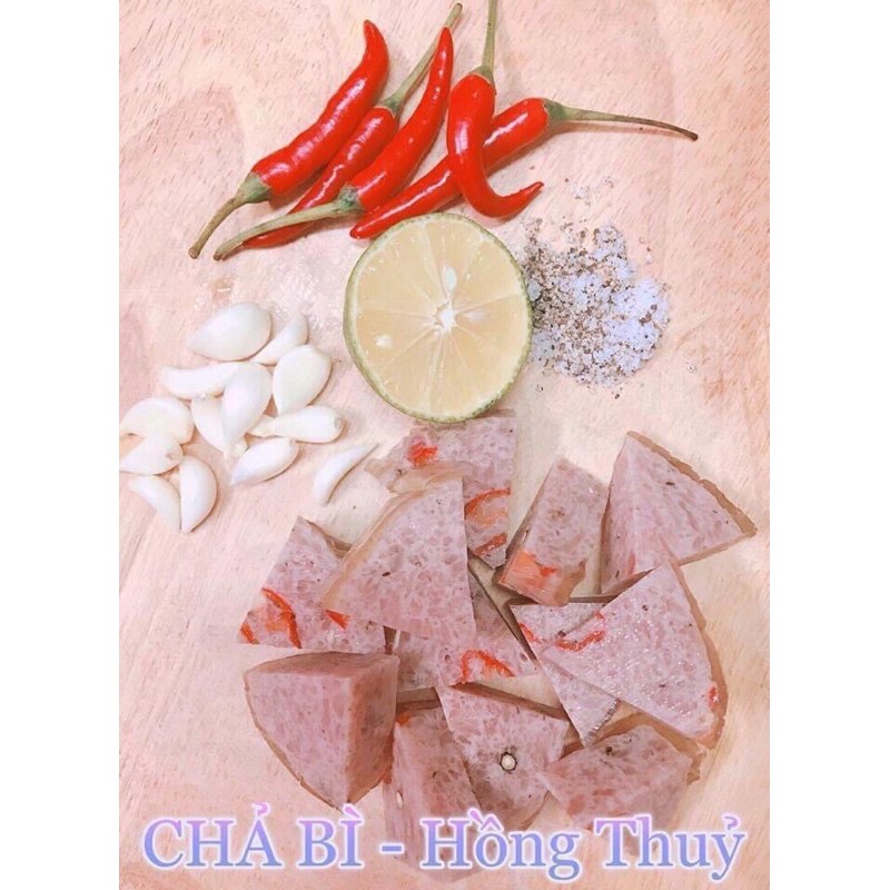 Chả Da ( Chả bì )Heo