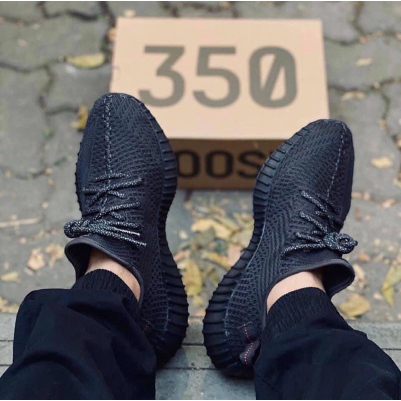 [Full Box+Giấy Gói]Giày Yz350 Đen Full Phản Quang Cao Cấp | BigBuy360 - bigbuy360.vn