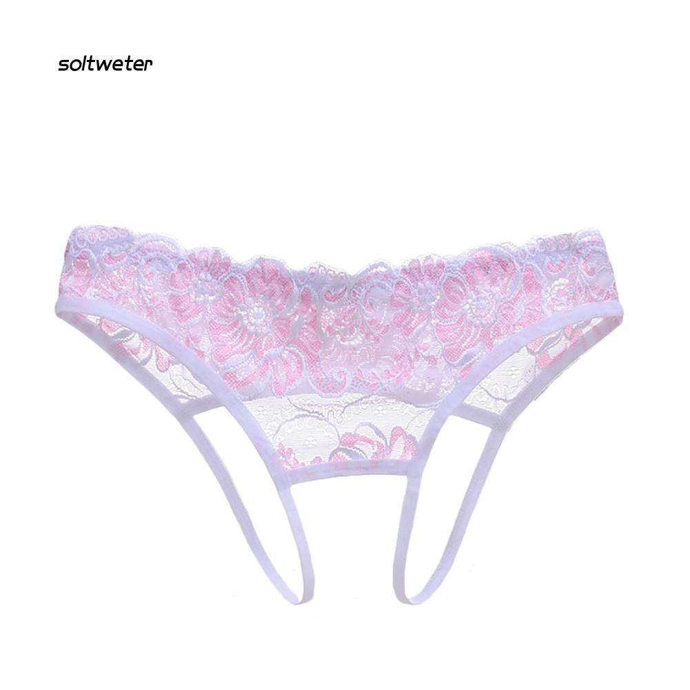 Quần lót ren lọt khe hở mông quyến rũ cho nữ