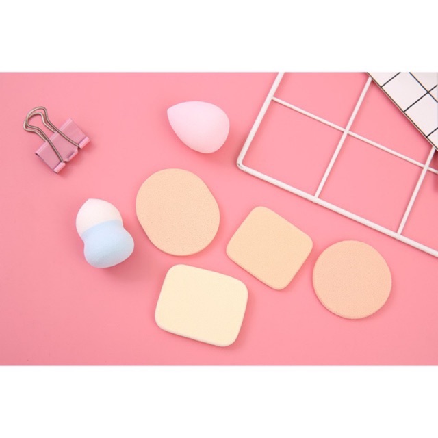 Bộ 6 Mút Trang Điểm Sponge Make up