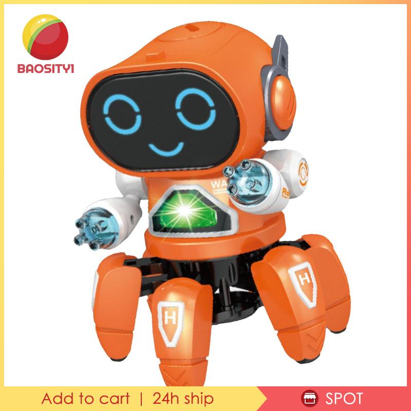 [Baosity1] Robot Nhảy Múa Bạch Tuộc Nhảy Múa Có Đèn Và Nhạc Cho Trẻ Em