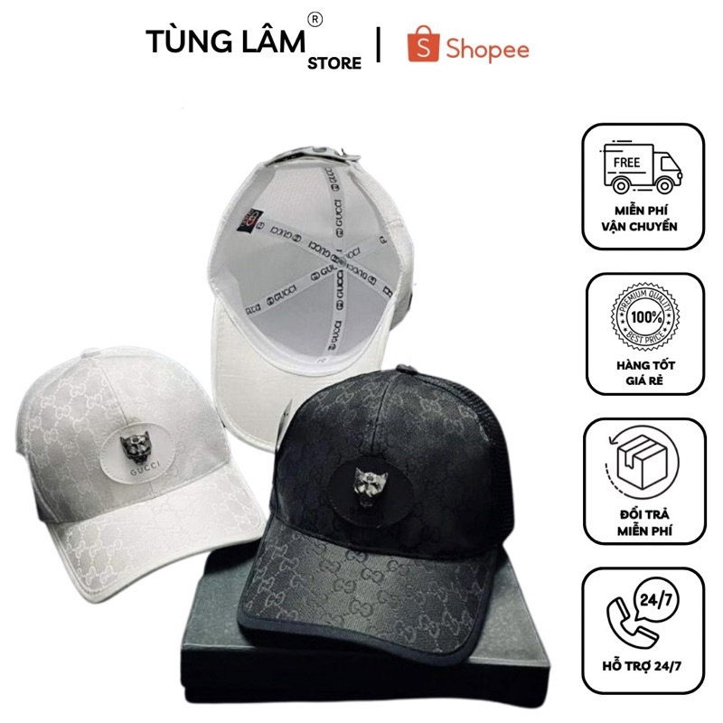Mũ lưỡi trai tùng lâm , nón SNAPBACK SÓI VIP cao cấp form nam nữ đội đều đẹp