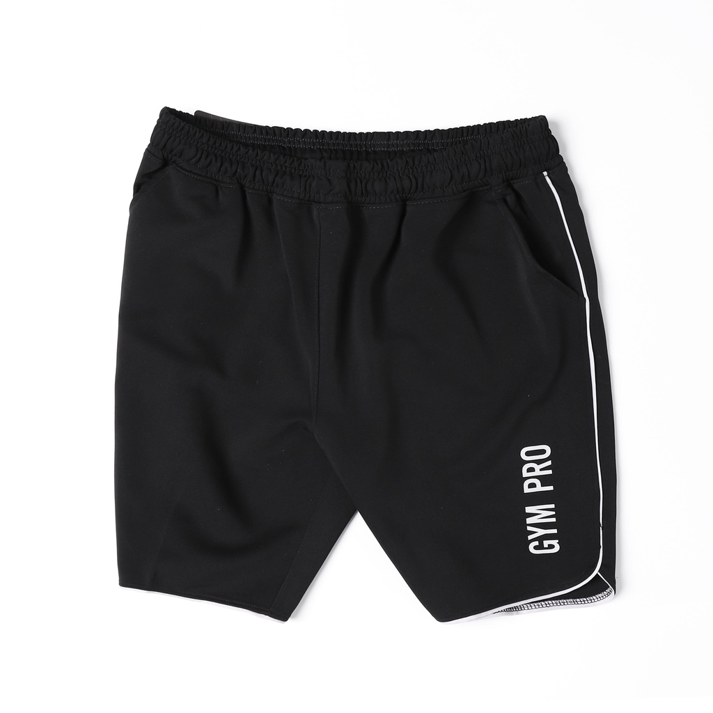 Quần Short Nam Thể Thao Tập Gym Form Rộng Vải Poly 2 Da Co Dãn 4 Chiều Thoáng Mát Cao Cấp Thương Hiệu Big Sport, BS07