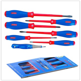 BỘ TUA VÍT 7 CHI TIẾT C-MART C0351