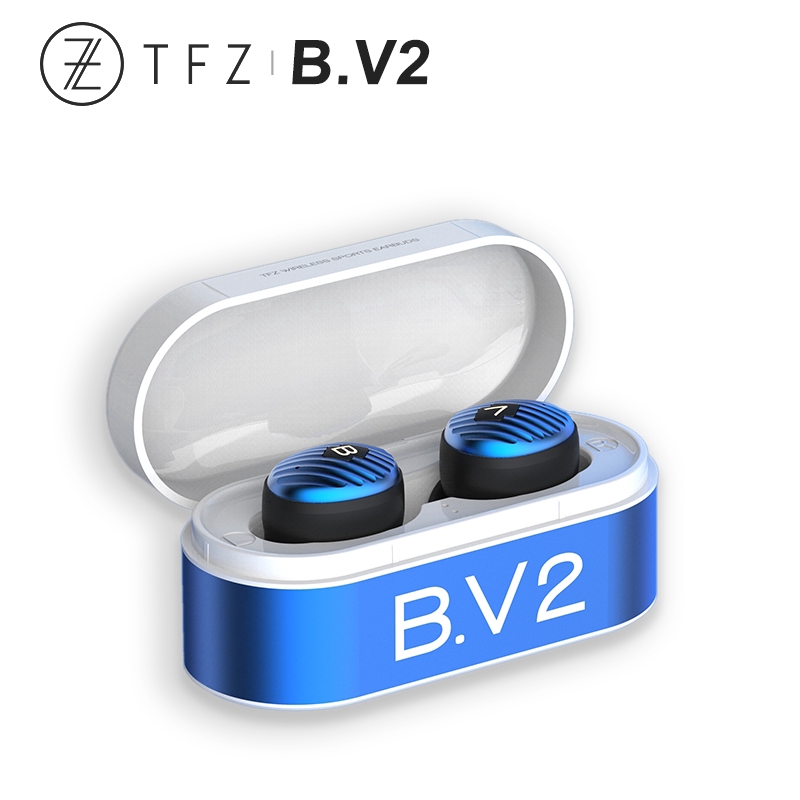 Tai nghe nhét tai Bluetooth tfz B2 không dây kèm hộp sạc