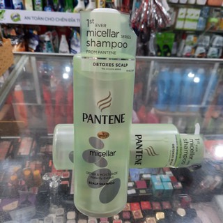 Dầu gội Pantene Micellar làm sạch và dưỡng ẩm chiết xuất hoa súng 530ml
