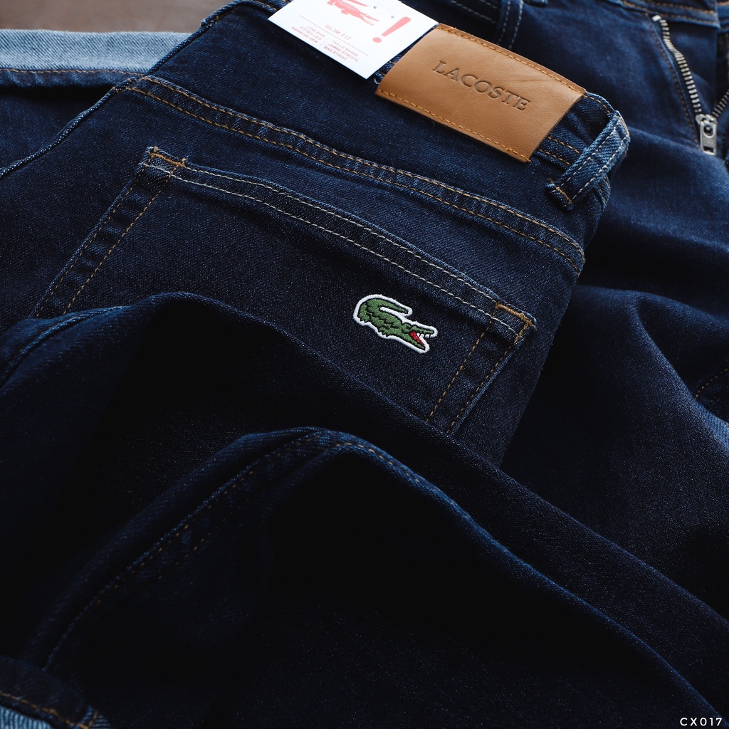 Quần jean dài LCT Việt Nam Xuất Khẩu, chất vải indigo chân xanh xịn CX017