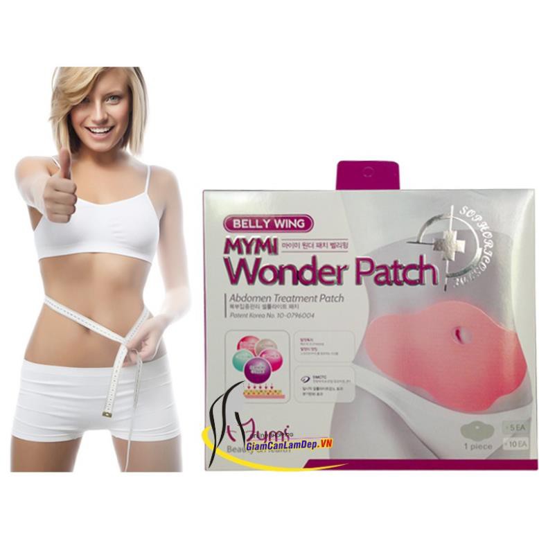 Hộp 5 Miếng dán tan mỡ bụng - Mymi Wonder Patch