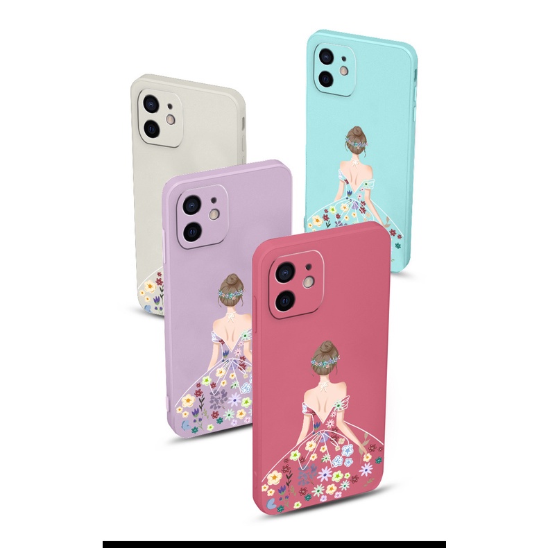 Ốp Điện Thoại TPU Silicone Mềm Họa Tiết Hoa Xinh Xắn Cho iPhone 11 iPhone 11 pro iPhone 11 pro max iPhone 12 iPhone 12 pro iPhone 12 pro max