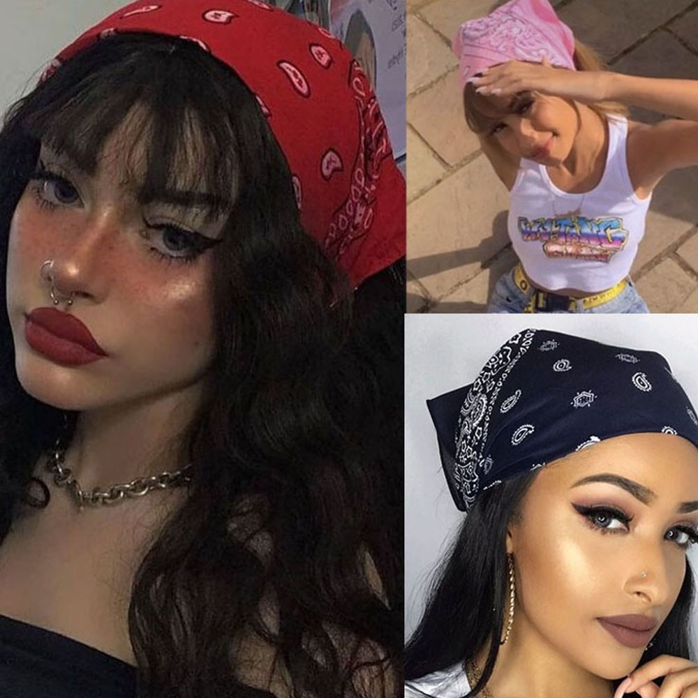 Băng Đô Vải Co Giãn In Hoa Thời Trang Cho Nữ