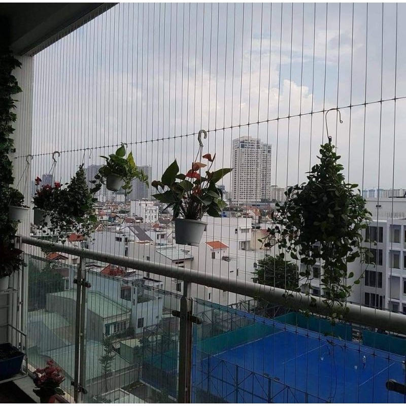 Thanh lưới an toàn ban công, cửa sổ chung cư trường học