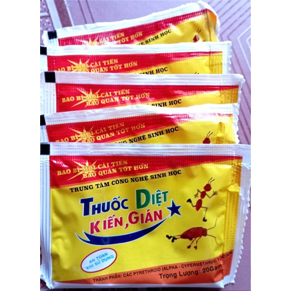 Combo 5 gói Diệt tận gốc Kiến Gián