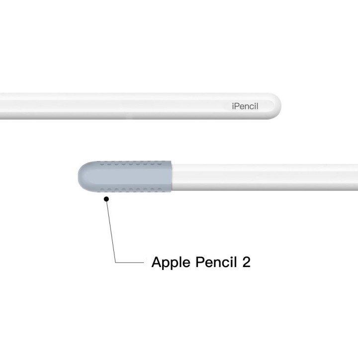 Bộ 3 Nắp Silicon Chống Sốc Cho Apple Pencil 2 AHASTYLE