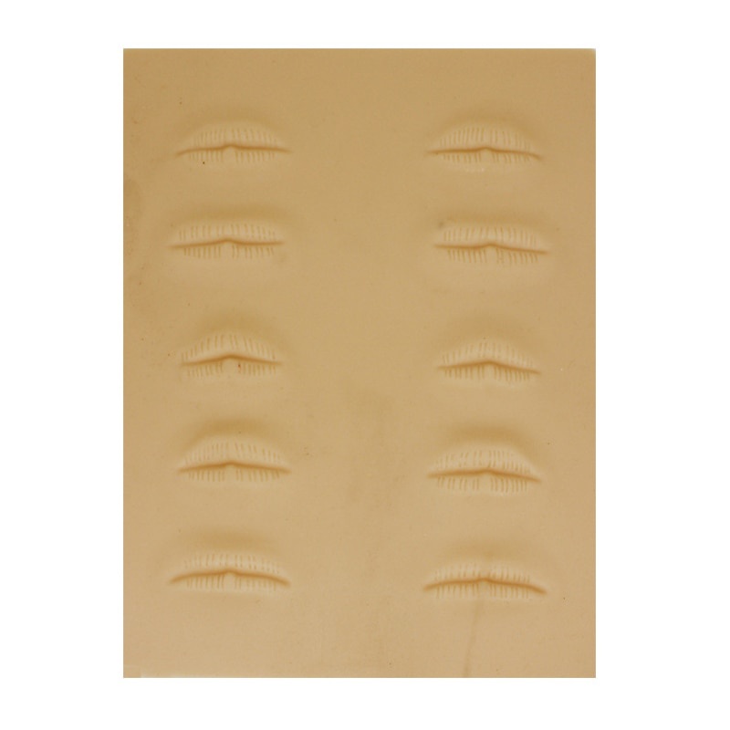 Da giả tập phun xăm da điêu khắc, da bột, da hồng, da trắng trơn