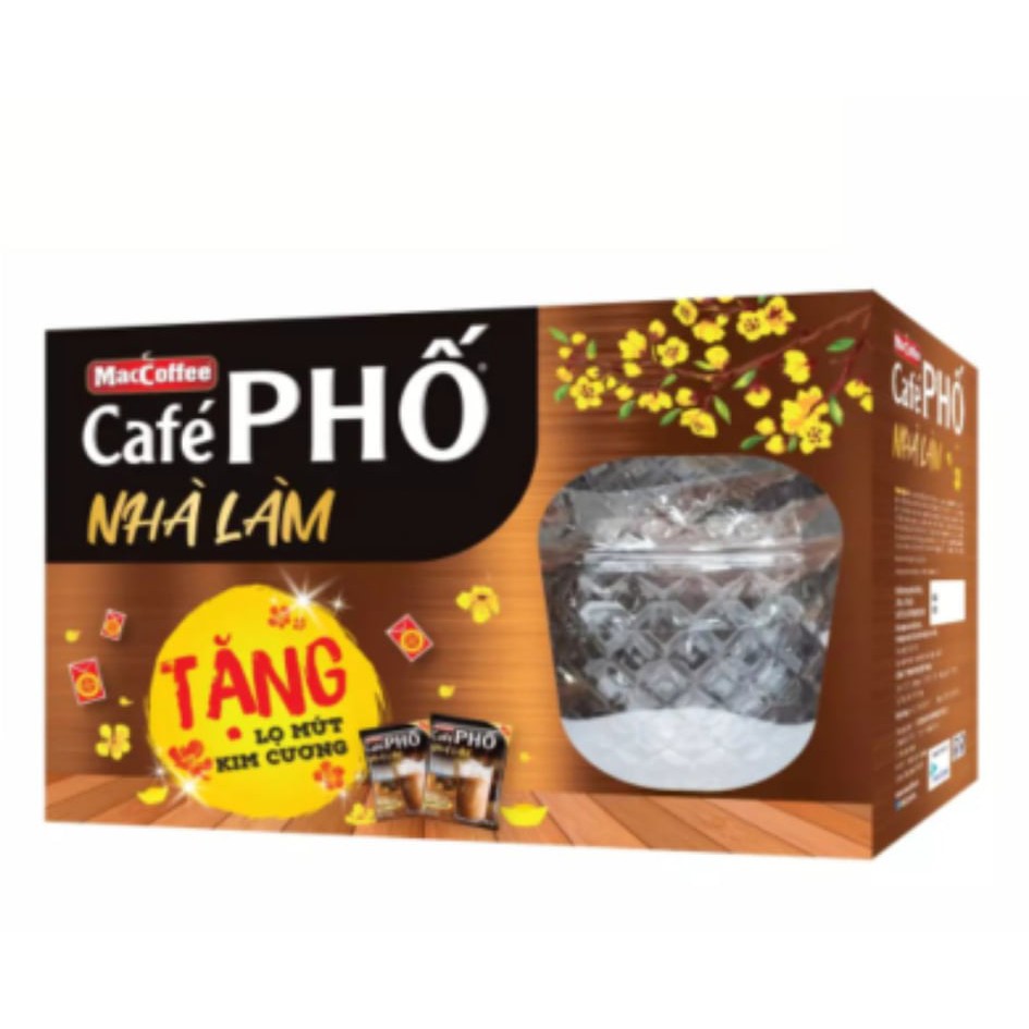 Cà phê sữa MacCoffee Café Phố nhà làm 280g