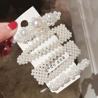 SÉT 4 CẶP TÓC NGỌC TRAI CAO CẤP (HOT TREND 2019)