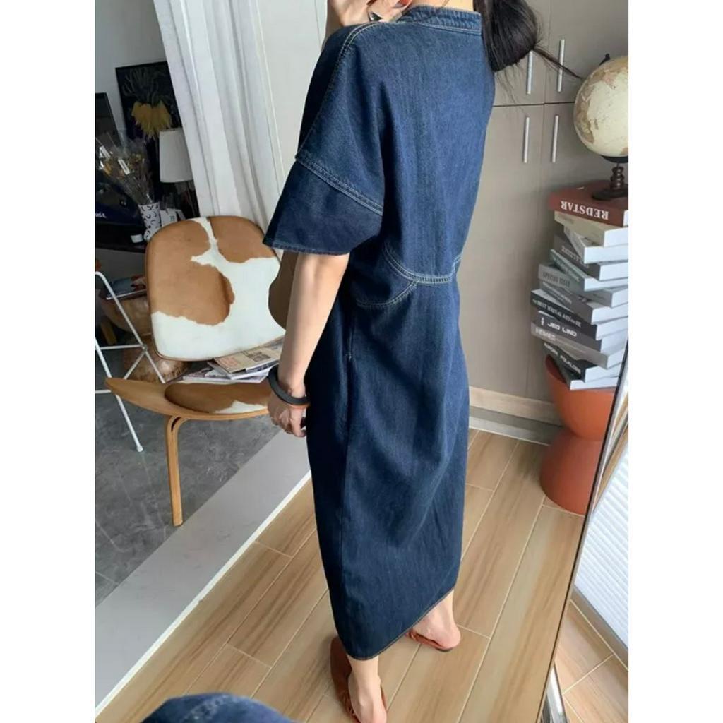 LOVISHOP - Đầm oversize denim hot hit nhà Lovi