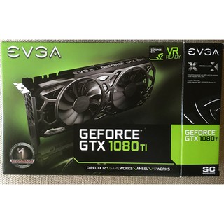 EVGA GeForce GTX 1080 TI SC2 Gaming 11GB GDDR5X Graphics Card