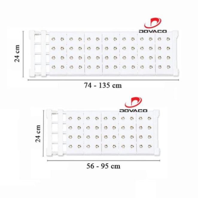 Kệ đa năng chia ngăn không cần khoan bắt vít 29-40cm