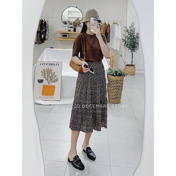 Chân váy 3 tầng hoa nhí | BigBuy360 - bigbuy360.vn