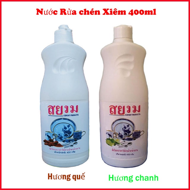 Nước Rửa chén Xiêm Thái hương quế 450ml