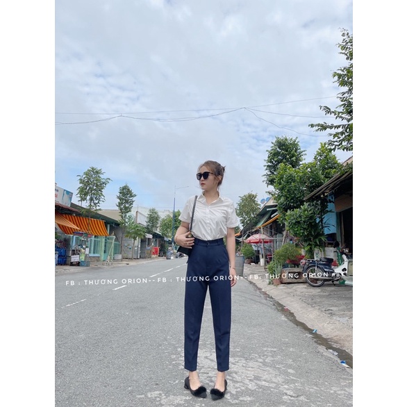 Quần Tây màu xanh đen
