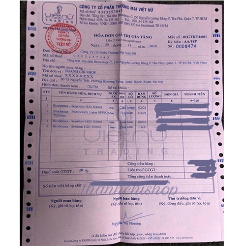 Bioderma 500ml Nước Tẩy Trang Dành Cho Da Khô Và Da Dầu