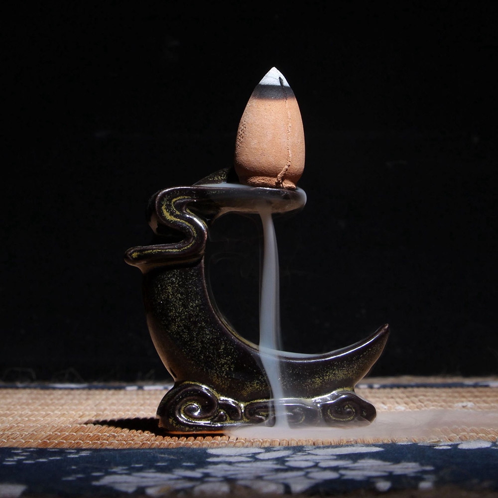 YYlingx Đỡ Đốt Nhang Để Bàn Phong Cách Trung Hoa Độc Đáo Trang Trí Nhà Cửa