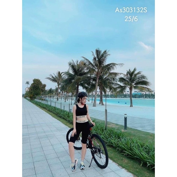 Set áo crt CE mix quần legging ( Có bán rời )