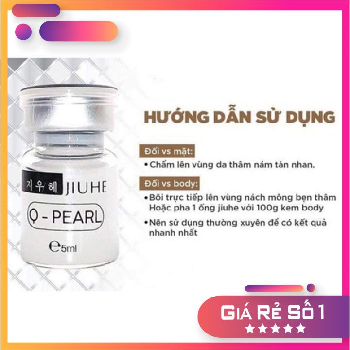 [ XẢ KHO SIÊU RẺ ] 💓COMBO 3 CHAI💓 Serum JIUHE HÀN QUỐC phiên bản mới không có vòi