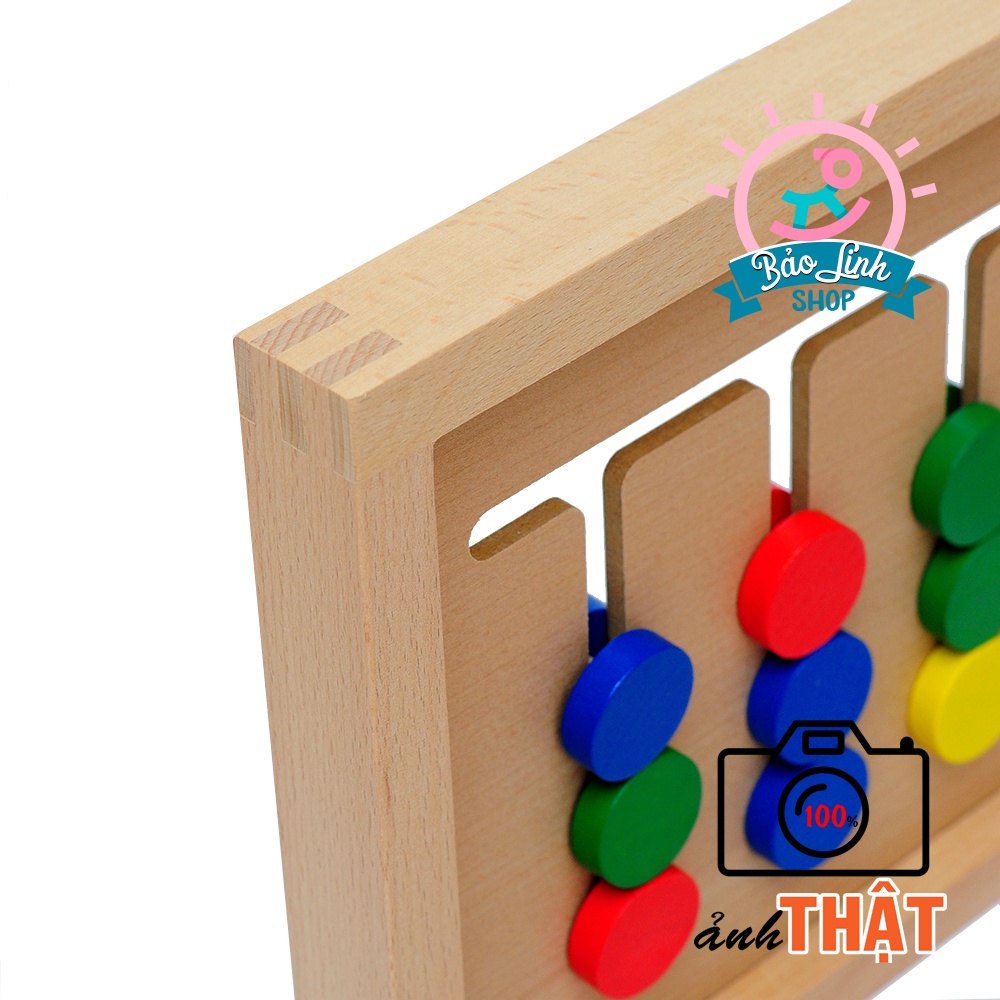 Montessori toán học phát triển tư duy logic, tăng cường tập trung, tránh xa TV, Điện thoại cho bé 2 tuổi trở lên