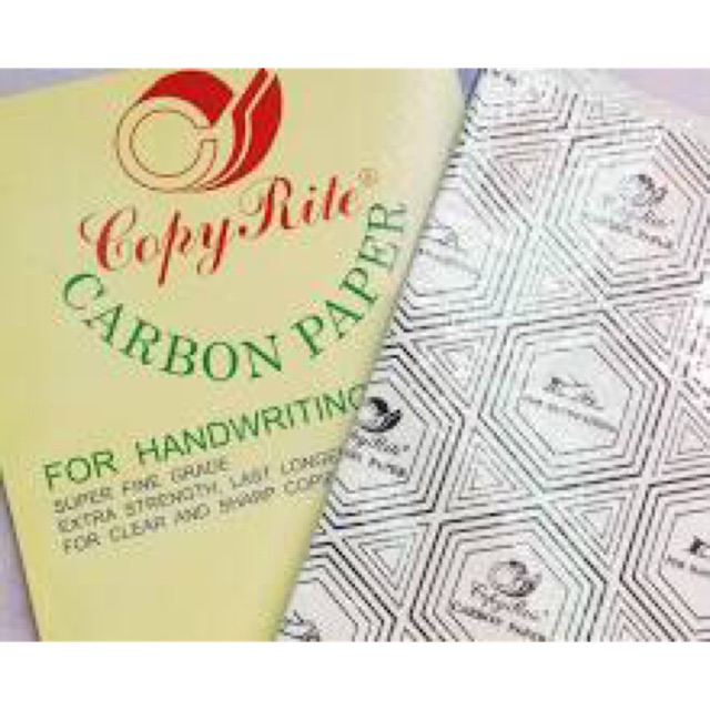 Set 20 Giấy than xanh đen & trắng