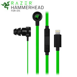 Tai nghe Razer Hammerhead dành cho iOS có đèn LED - Hàng chính hãng