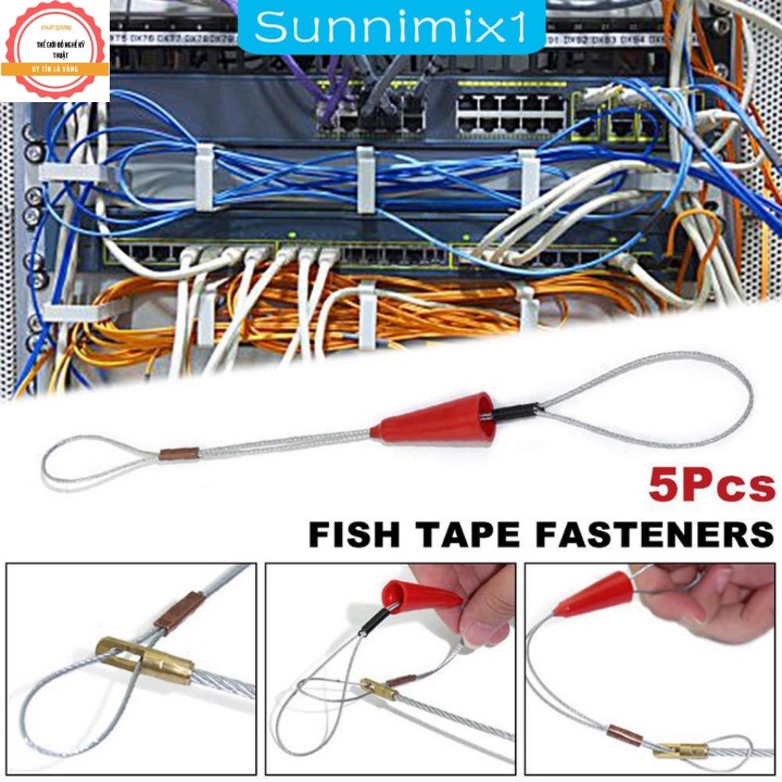 Dây thít dùng để buộc dây điện với đầu dây mồi, giúp việc kéo dây được dễ dàng, rất tiện lợi khi thi công