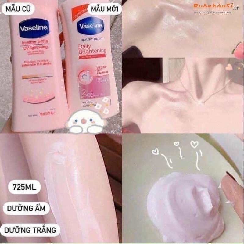 Dưỡng thể trắng da chống nắng Vaseline 725ml